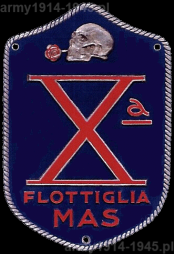 Odznaka rozpoznawcza Decima Flottiglia MAS