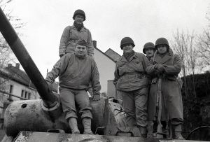 Pantera z niemieckiej 116. Dywizji Pancernej, która 19 grudnia 1944r. zaatakowała miasteczko Houffalize.